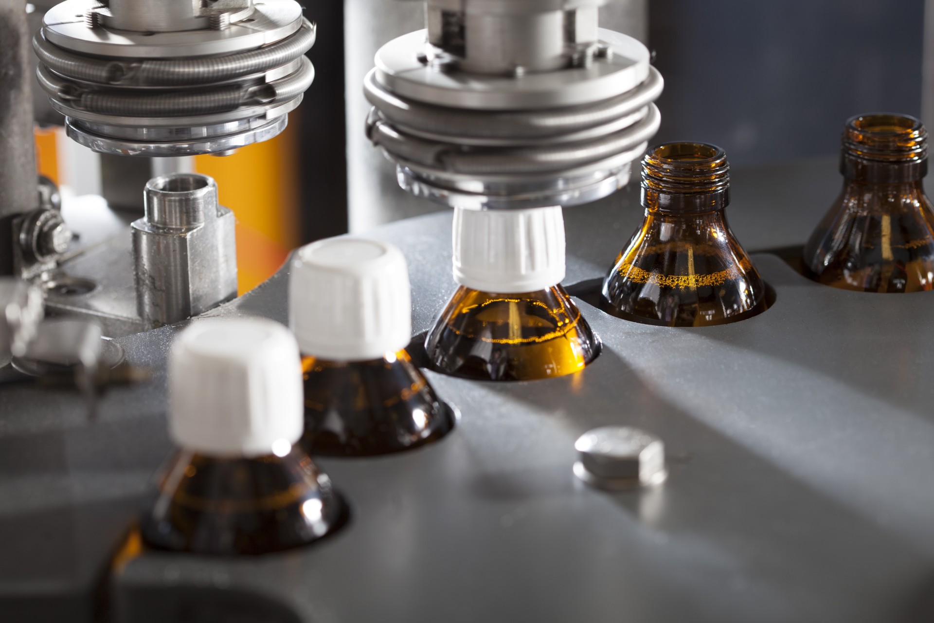 Verpakkingsmachine in laboratorium